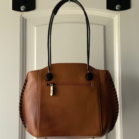 Bessel Brown Leather Handbag - Picture 4 of 10